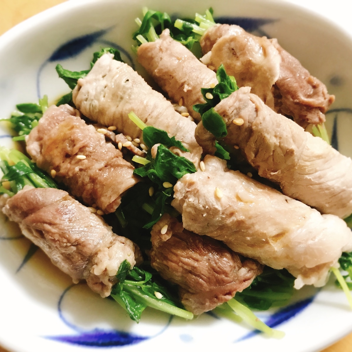 レンジで簡単 ポン酢でさっぱり豆苗の豚肉巻き レシピ 作り方 By Cocopoteito 楽天レシピ レンジで簡単 ポン酢でさっぱり豆苗の豚肉巻き レシピ 作り方 By Cocopoteito 楽天レシピ